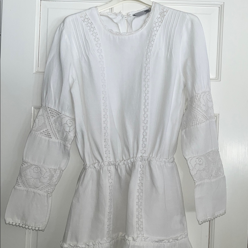 Annie Bing embroidered dress -excellent preowned condition- size Small - Picture 7 of 15